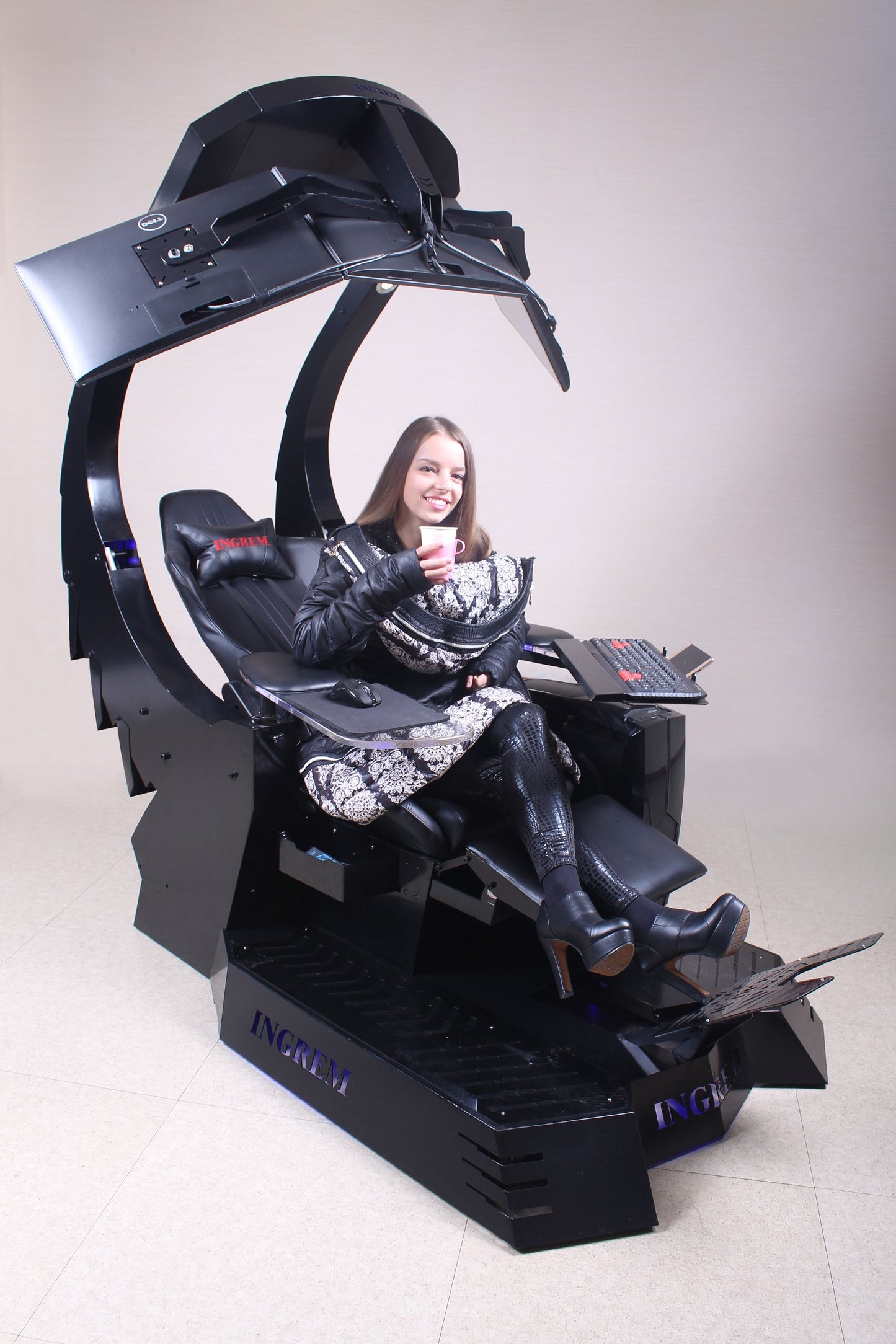 J20 Veryon recline cockpit with Dual arms design -2015