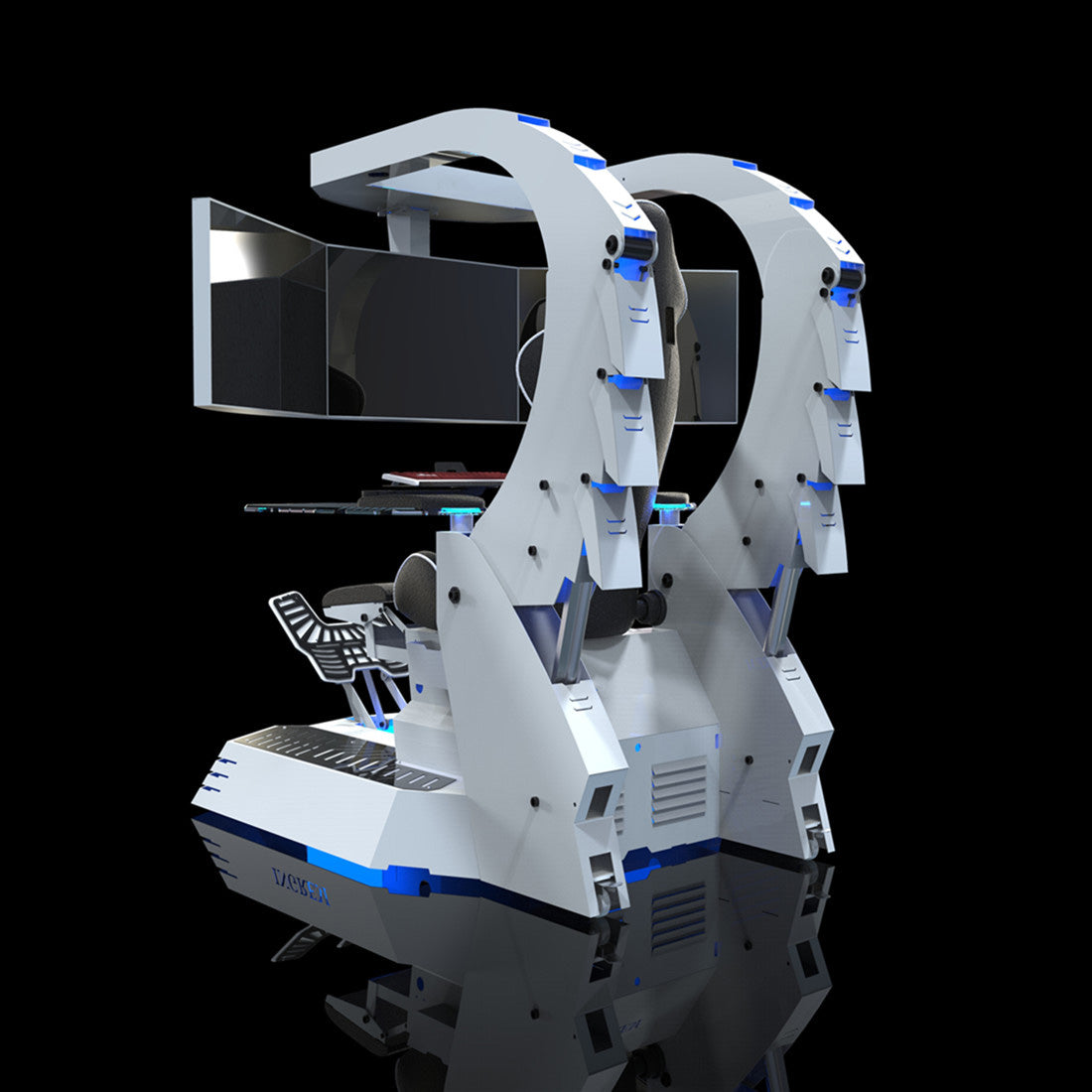J20 Veryon recline cockpit with Dual arms design -2015