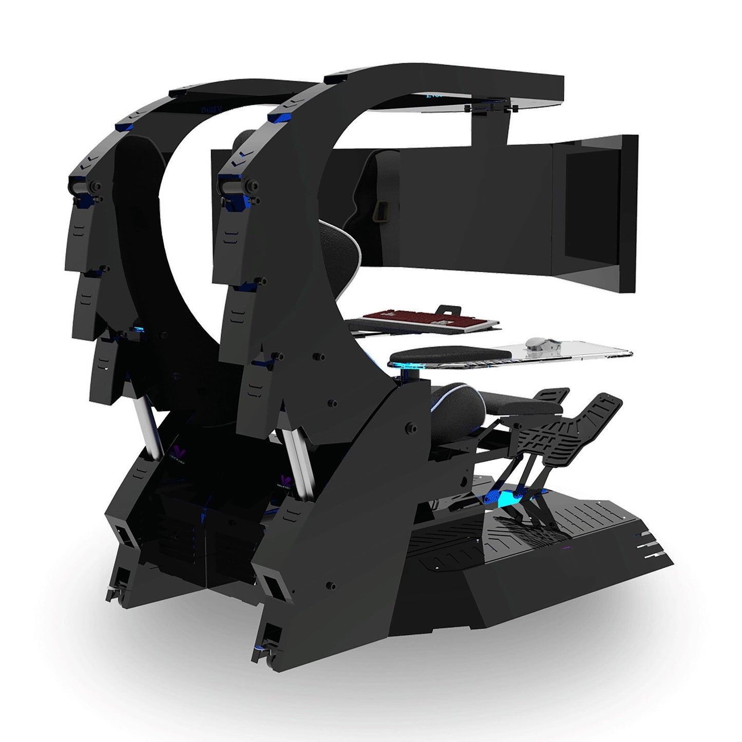 J20 Veryon recline cockpit with Dual arms design -2015